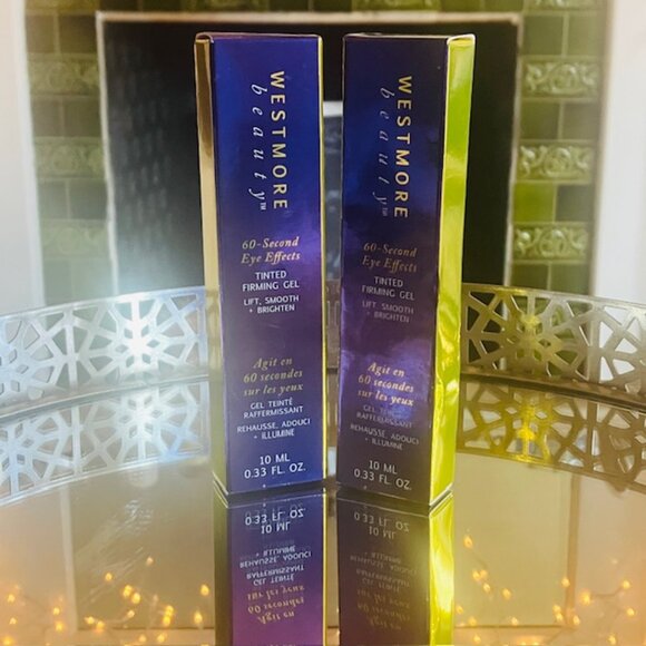 2 - Westmore Beauty 60 Sec Eye Effects Tinted MED Firming Gel 10ml/.33oz SEALED - Picture 4 of 6